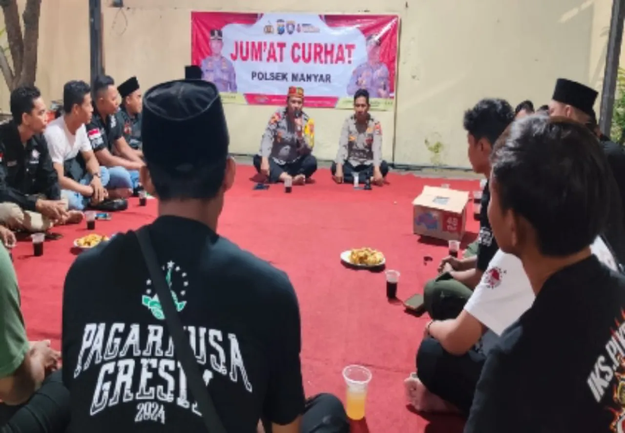 Melalui Jumat Curhat, Polres Gresik Hadir untuk Tindaklanjuti Aspirasi Masyarakat Driyorejo
