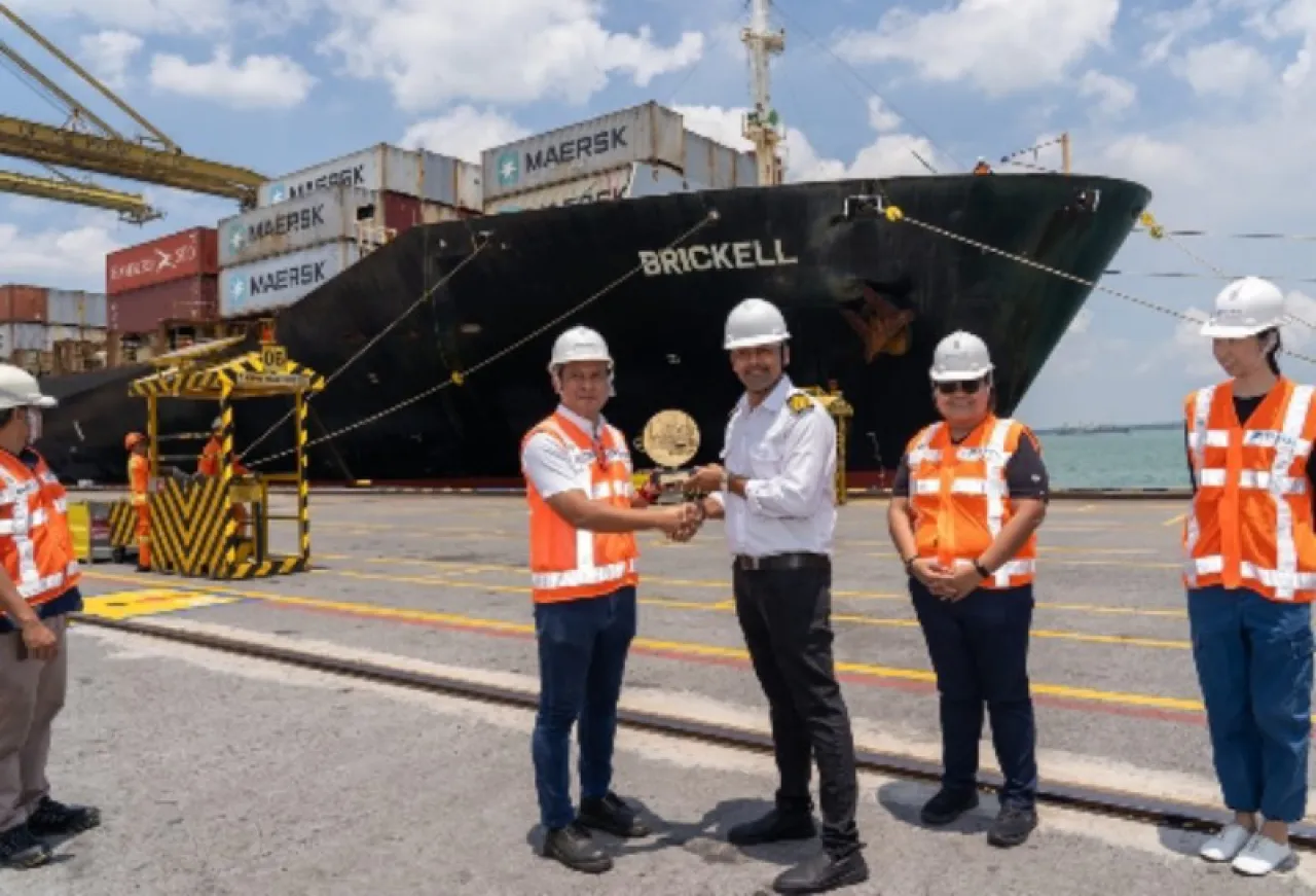 TPS Sambut Layanan Baru Maersk di Awal 2025