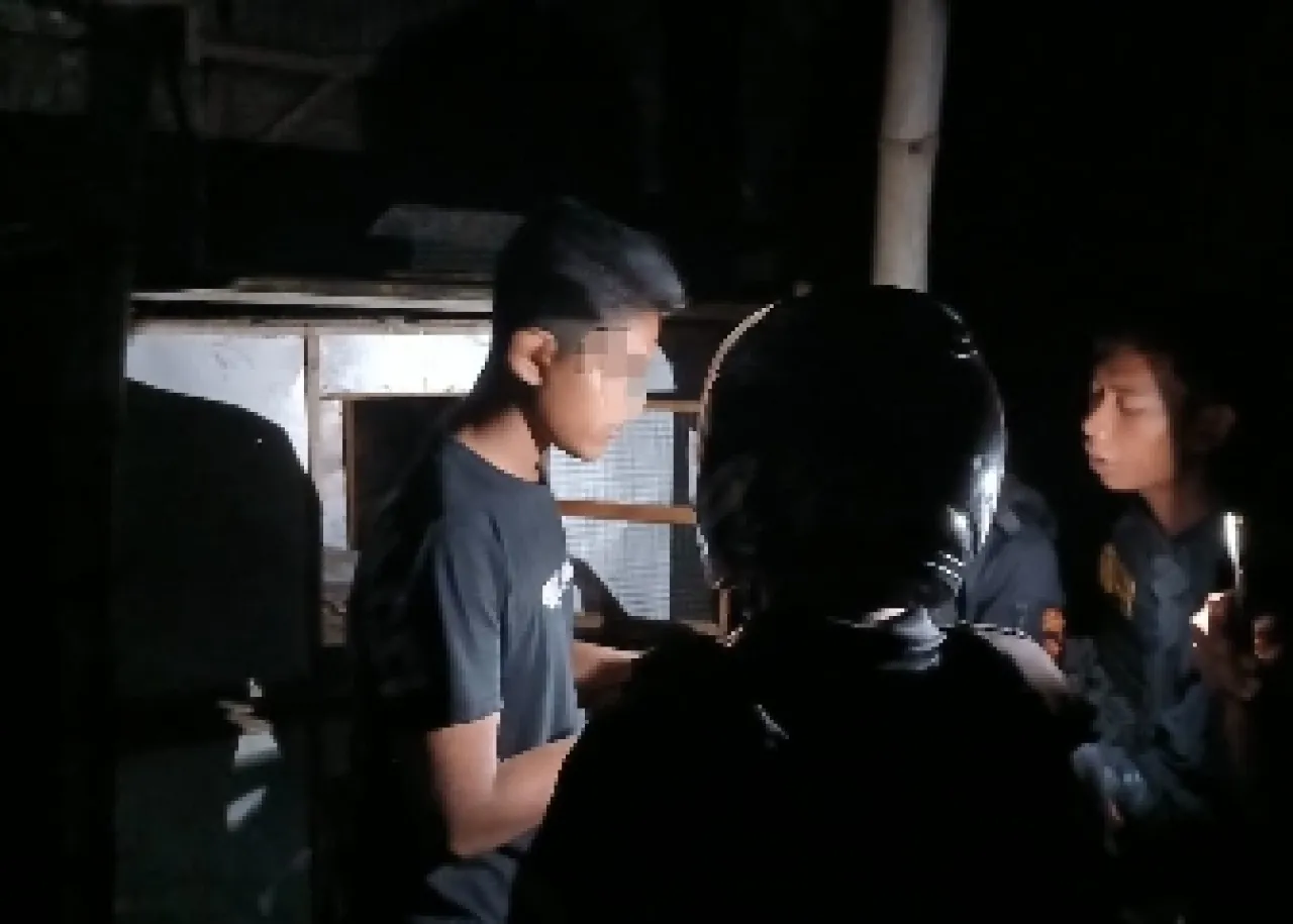 Pemuda Kedamean Diamankan Tim Unit Raimas Kalam Munyeng Polres Gresik, Seorang Lagi DPO