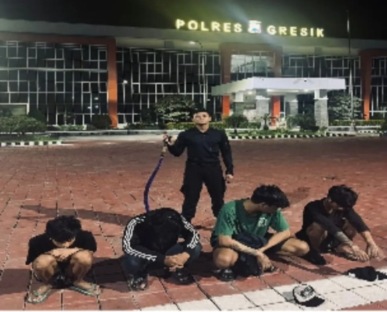 Patroli Malam, Tim Raimas Kalam Munyeng Amankan Remaja dan Gagalkan Tawuran Antar Geng