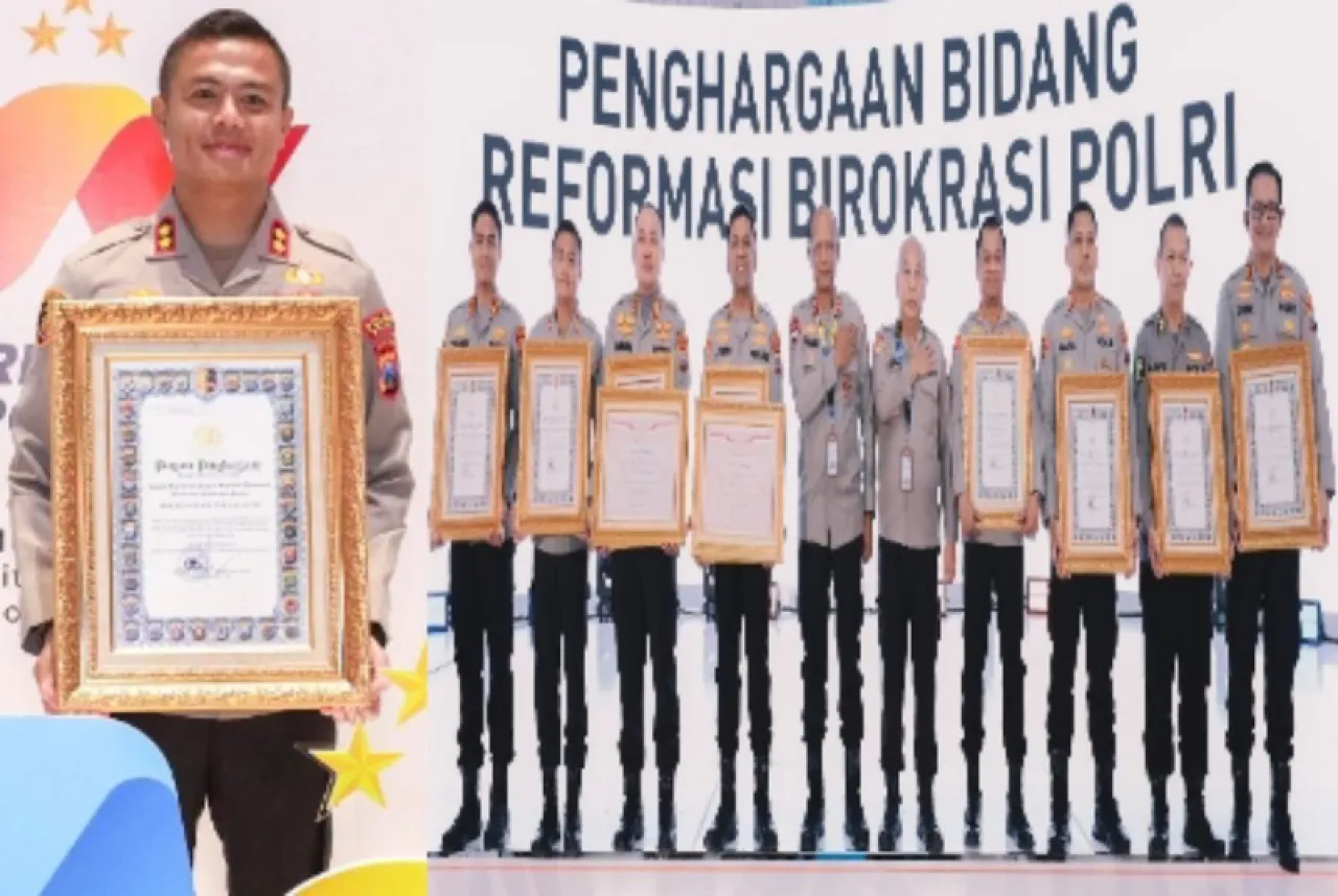 Polres Gresik Raih Penghargaan Pelayanan Prima Dalam Musrenbang Polri, Bukti Komitmen Layani Masyarakat