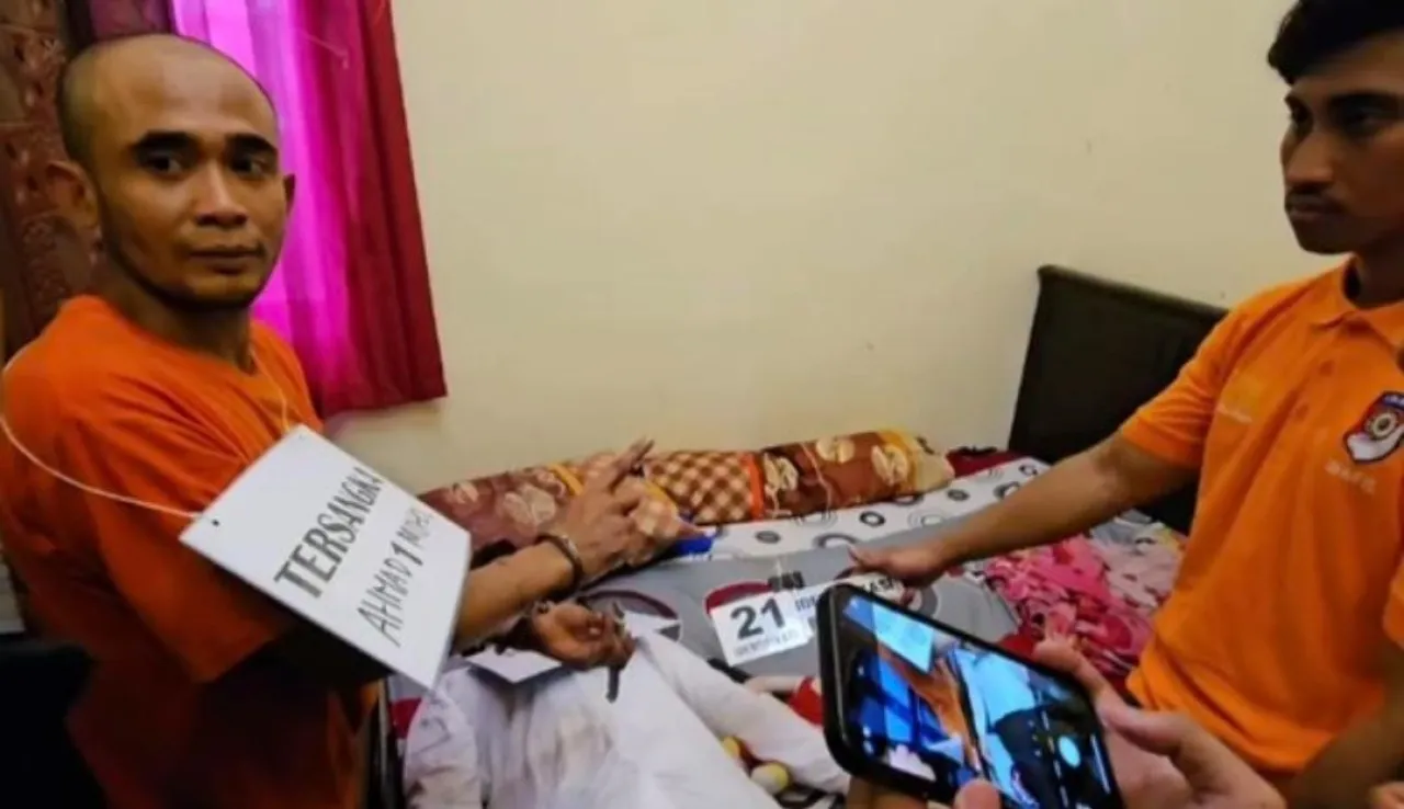 Polisi Gelar Rekonstruksi Perampokan dan Pembunuhan Istri Pengusaha di Gresik