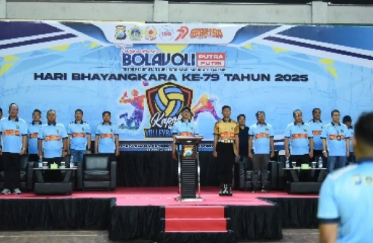 Turnamen Bergengsi Kapolres Gresik Cup 2025 Resmi Dibuka, Kobarkan Semangat Sportivitas