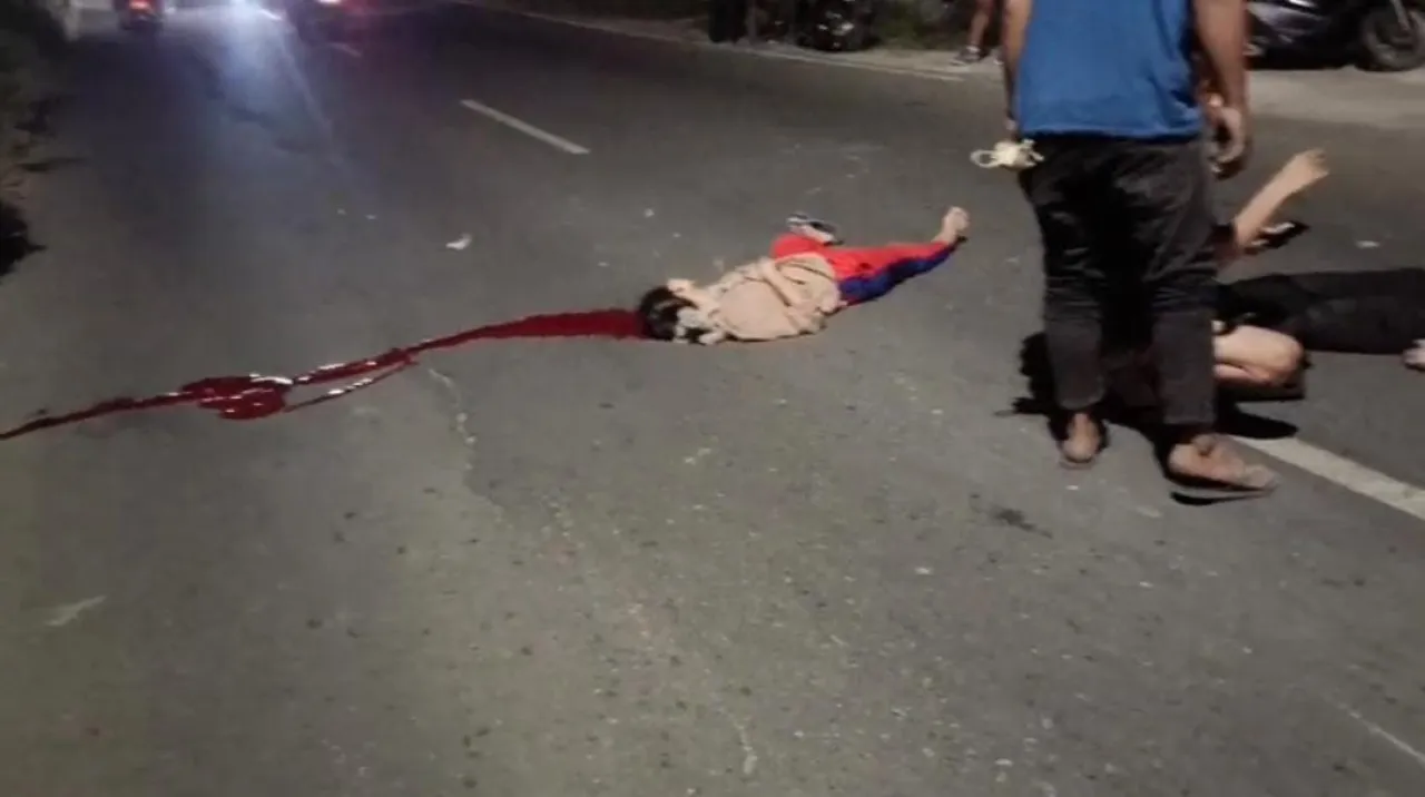 2 Gadis Belia Meninggal Dunia Saat Mengalami Kecelakaan di Benjeng Gresik