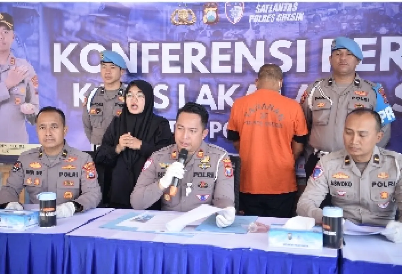 Tewaskan Seorang Remaja, Pelaku Tabrak Lari Maut di Menganti Berhasil Ditangkap Satlantas Polres Gresik