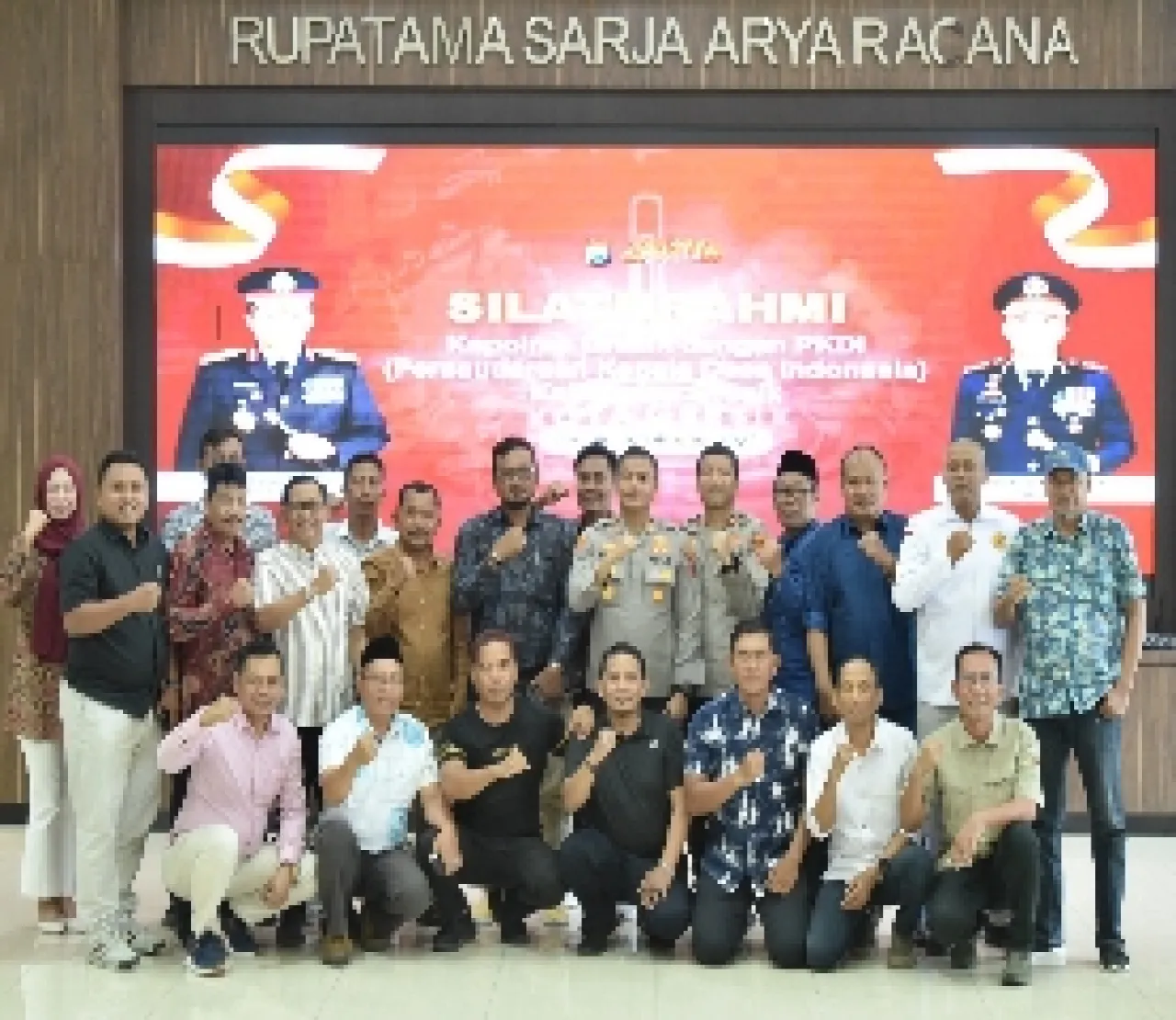 Kapolres Gresik Gandeng Seluruh Kepala Desa, Perkuat Sinergi Jaga Kamtibmas