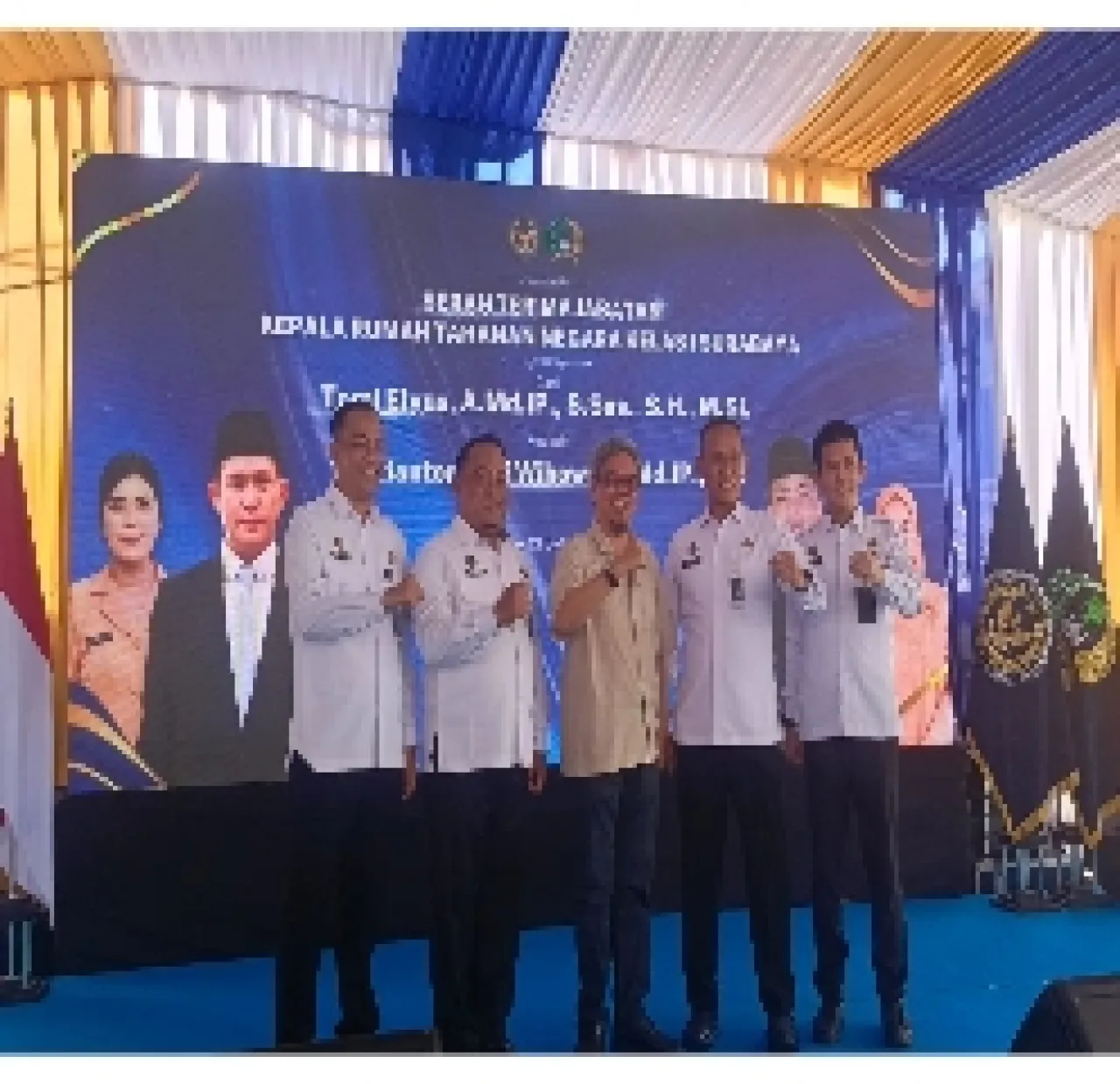 Sertijab Karutan I Surabaya, Kakanwil Dirjenpas Jatim Tekankan Pejabat Harus Berorientasi ke Kinerja
