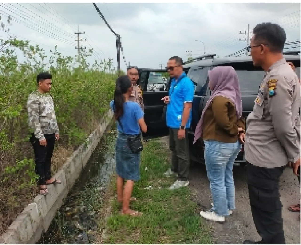 Gerak Cepat Polres Gresik Tangani Laporan Dugaan Bayi Dibuang, Terungkap Hanya Salah Paham Rumah Tangga di Pinggir Jalan