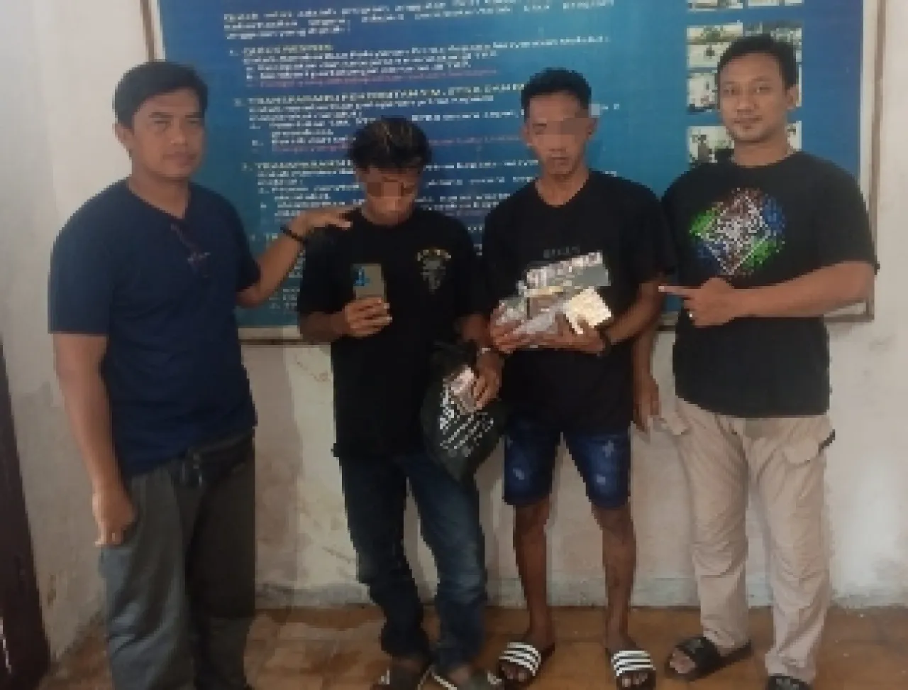 Berkat Rekaman CCTV, Polsek Tambak Berhasil Amankan Dua Pelaku Pembobol Toko