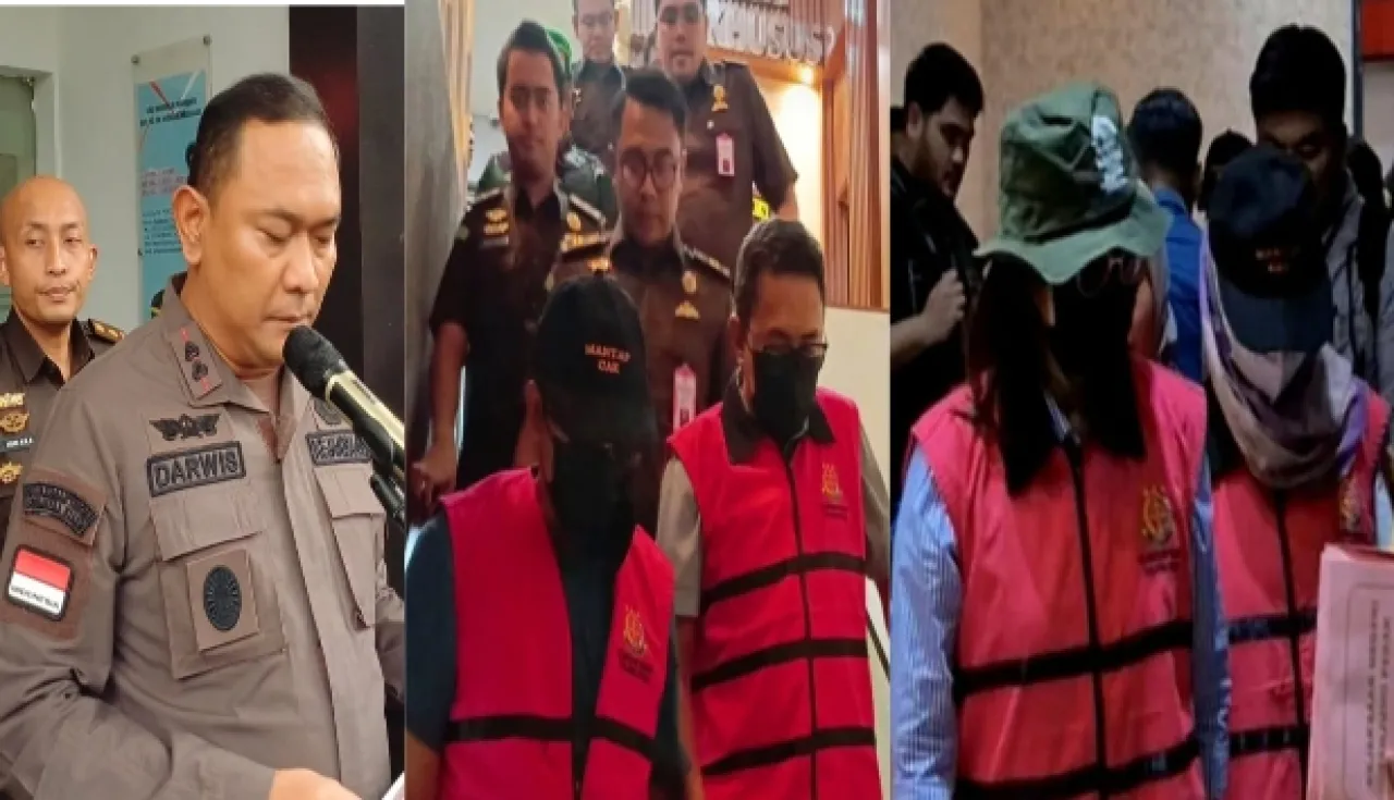Kejari Tanjung Perak Surabaya Tahan 6 Orang Tersangka PT Pelindo 3 dan PT ABS, Diperkirakan Kerugian Negara Rp196 M ‎