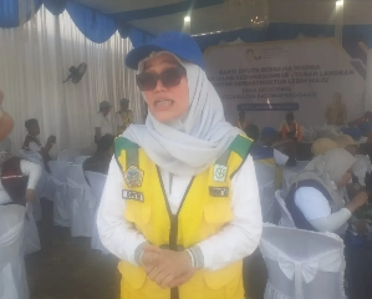 DInas PUTR Gresik Gelar Baksos ke-80 di Desa Mojogede-Balongpanggang