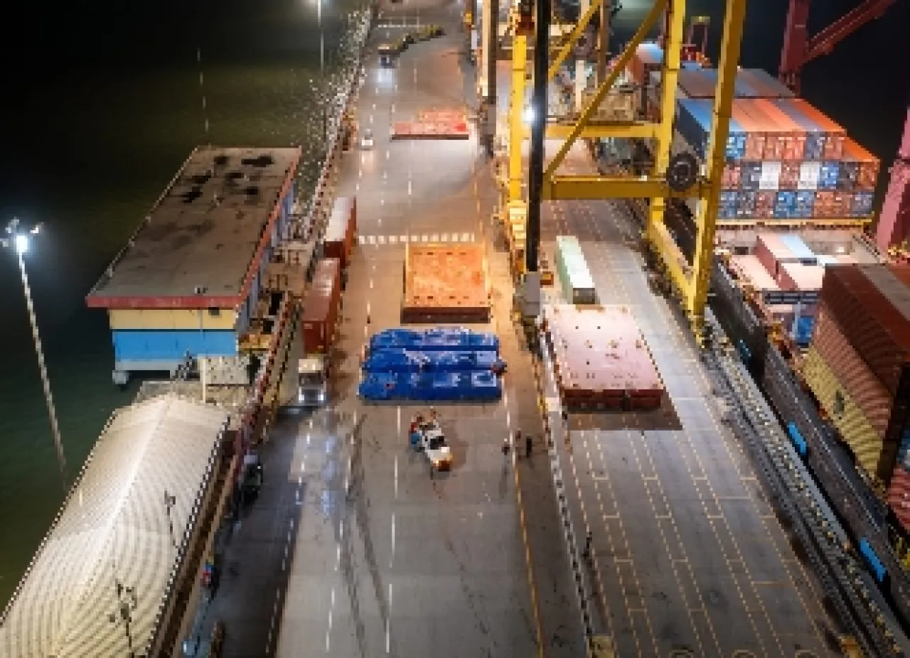 TPS Beri Layanan Prima, Sukses Pemuatan Ekspor 3 Unit Piping Fabrication ke Australia