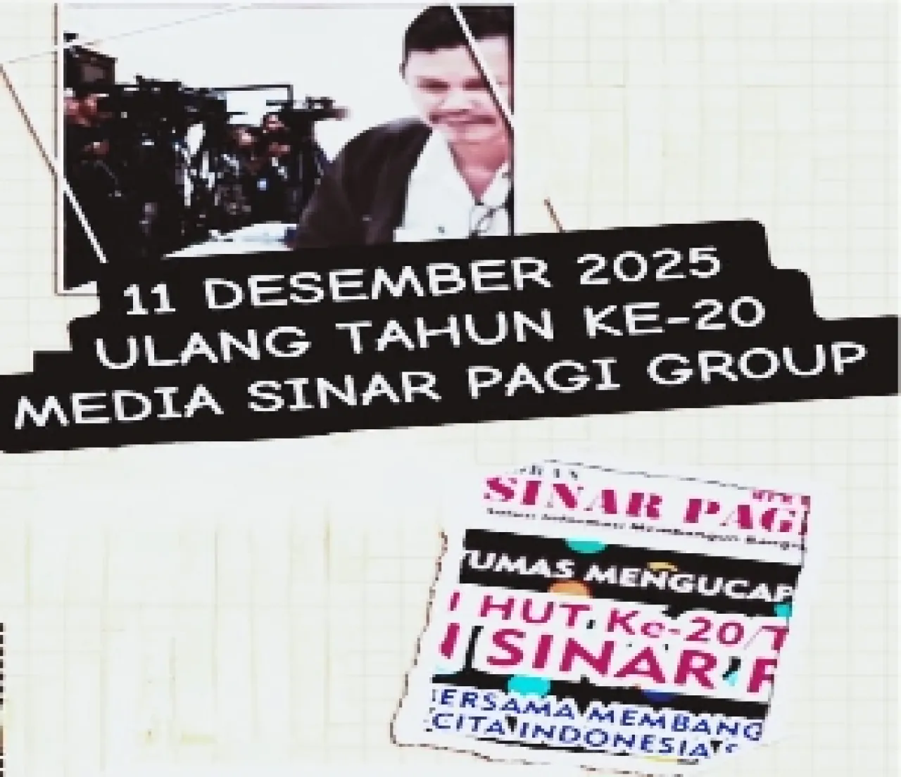 Momentum HUT Media Sinar Pagi Group Ke-20, Bertekad Memperkuat Optimisme