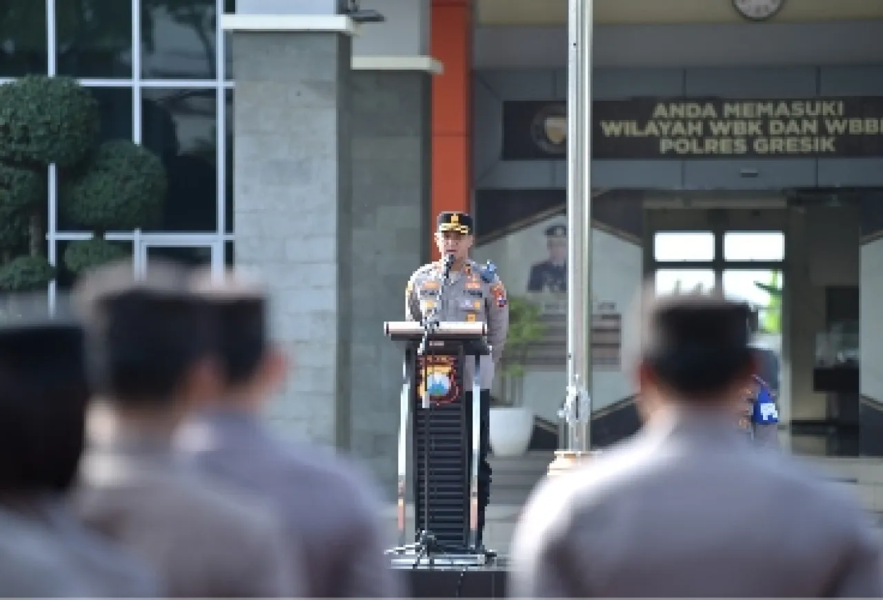 Polres Gresik Buka Layanan Penitipan Kendaraan Gratis, Hadirkan Rasa Aman Kepada Masyarakat Selama Nataru