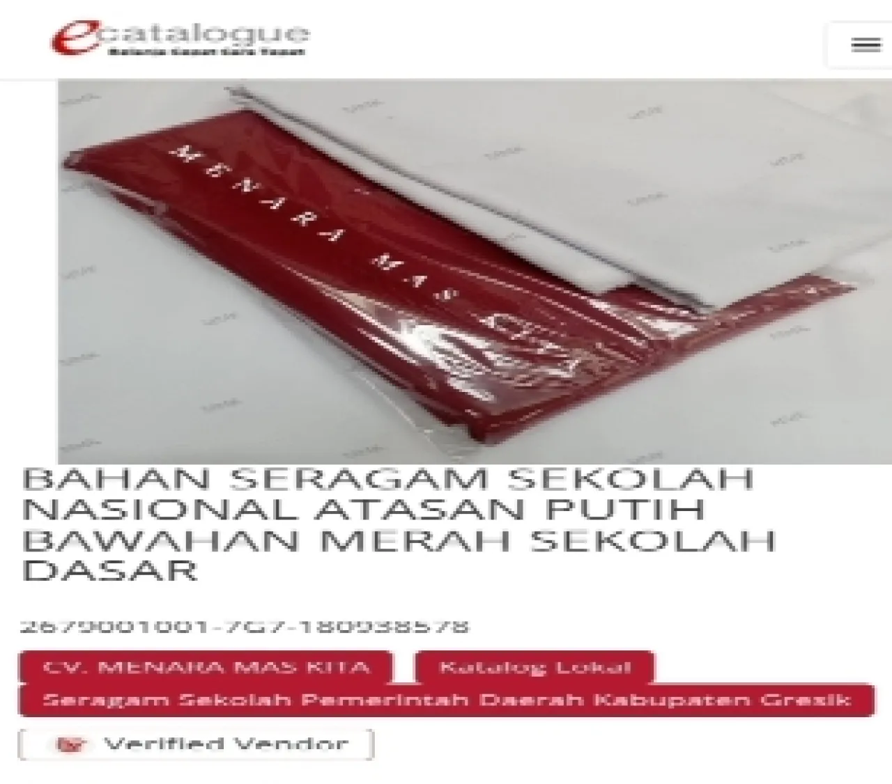 Pengadaan Kain Seragam Sekolah Disdikbud Kota Pasuruan 2024 (1), Diduga Terjadi Kerugian Negara Rp Hampir 900 Juta