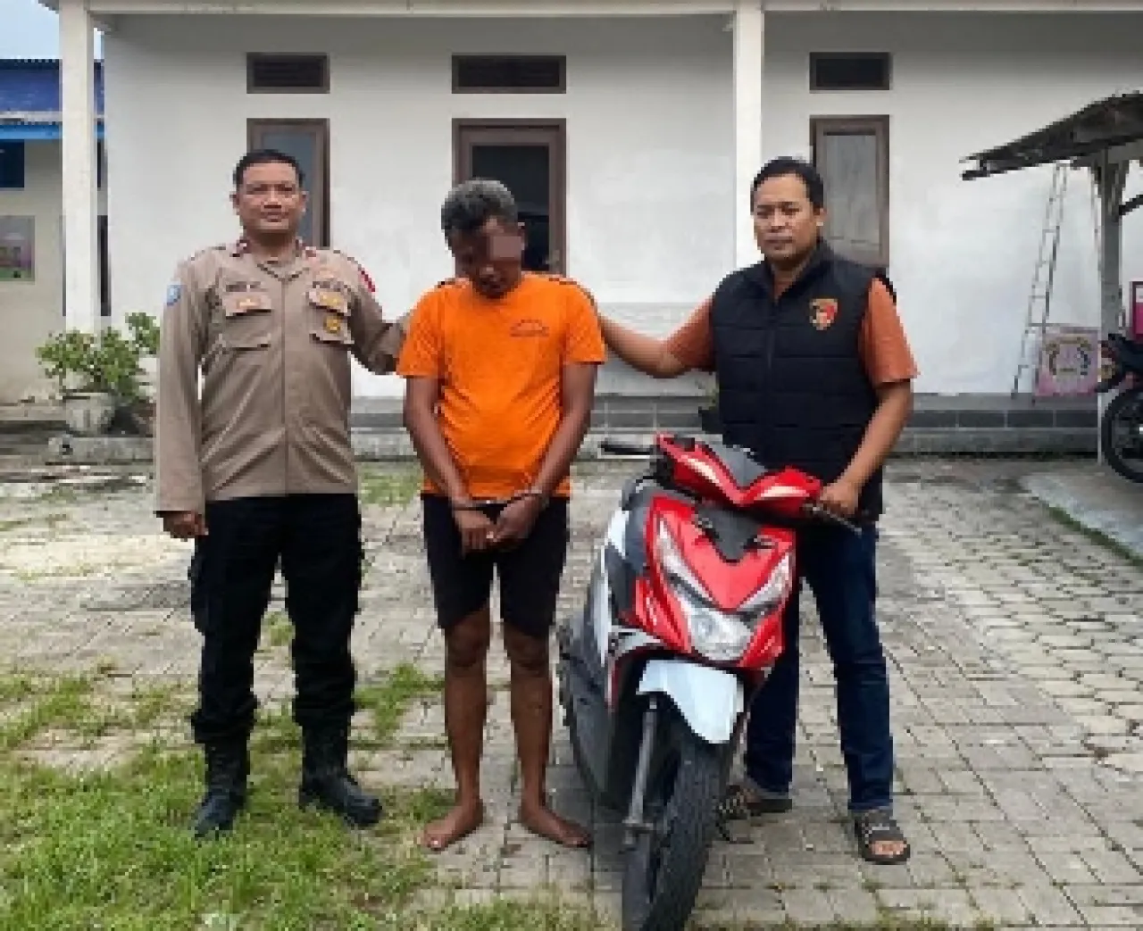 Berkat Rekaman CCTV, Polisi Berhasil Ringkus Pelaku Curanmor di Duduksampeyan
