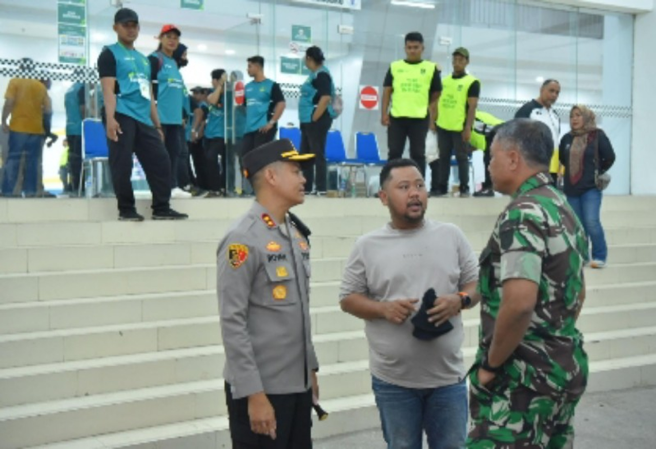 400 Personil Gabungan Dikerahkan agar Pertandingan Liga 2 Gresik United vs Persekat Tegal Berjalan Aman dan Kondusif