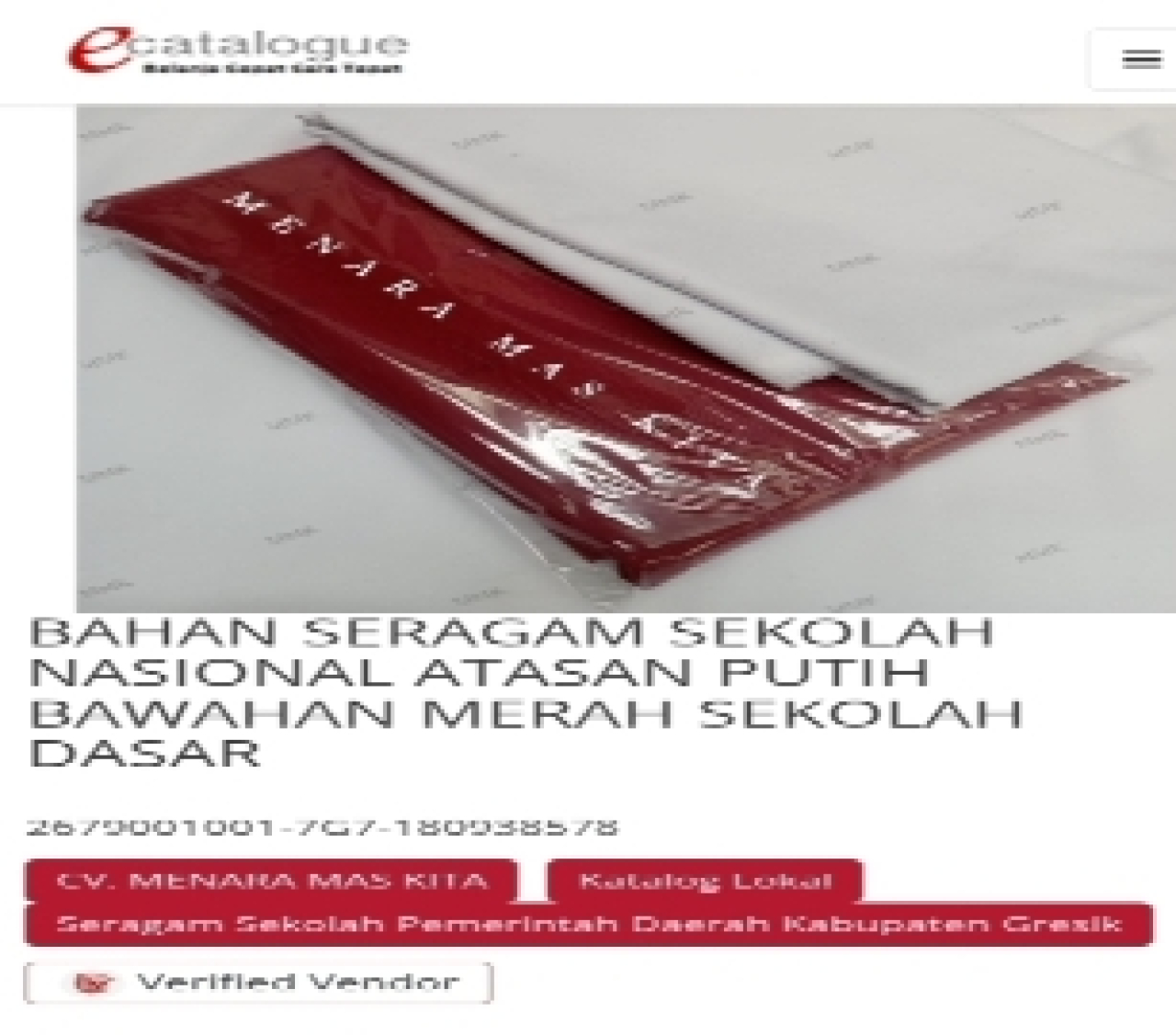 Pengadaan Kain Seragam Sekolah Disdikbud Kota Pasuruan 2024 (1), Diduga Terjadi Kerugian Negara Rp Hampir 900 Juta