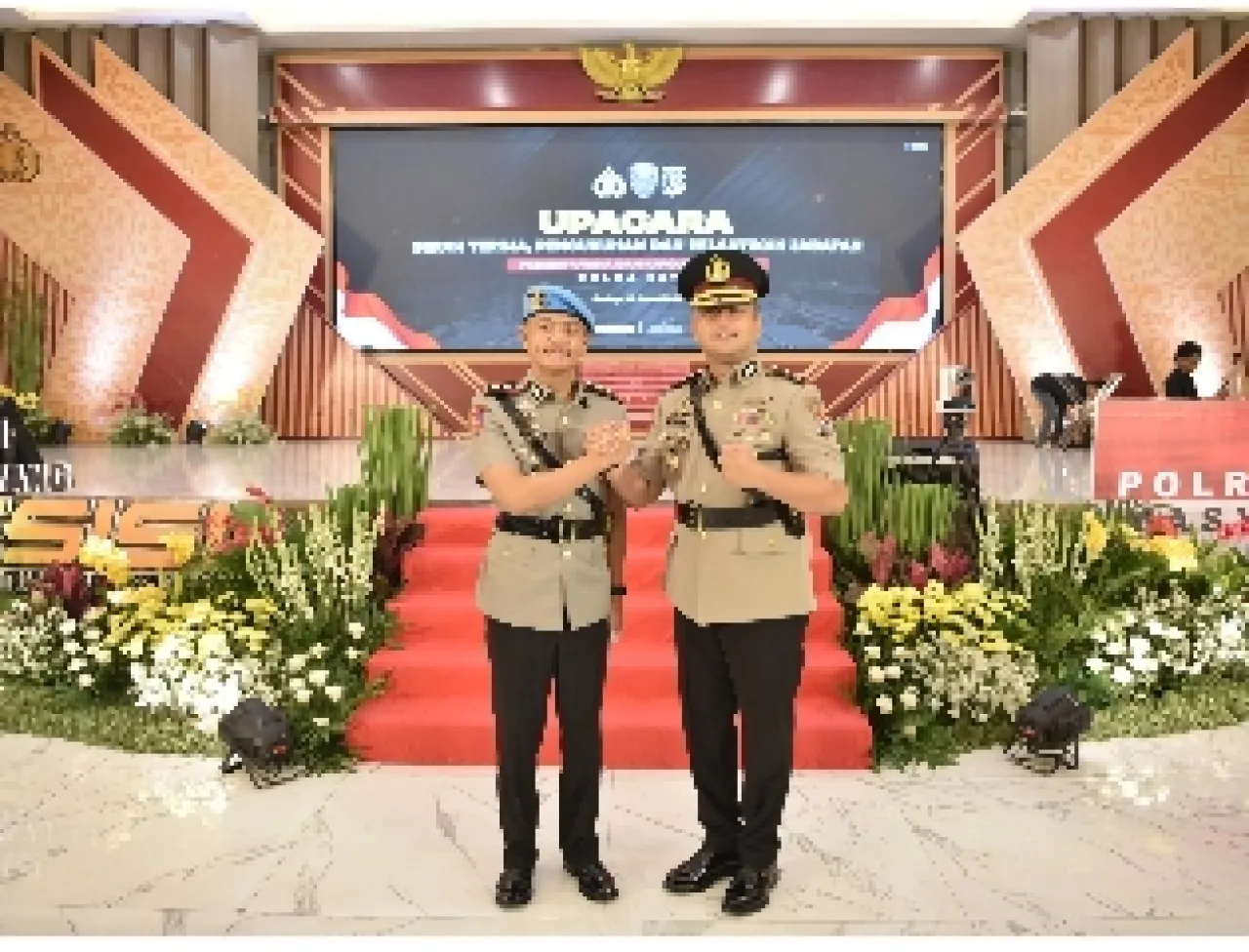 Jabatan Kapolres Gresik Resmi Bergulir dari AKBP Rovan Richard Mahenu ke AKBP Ramadhan Nasution