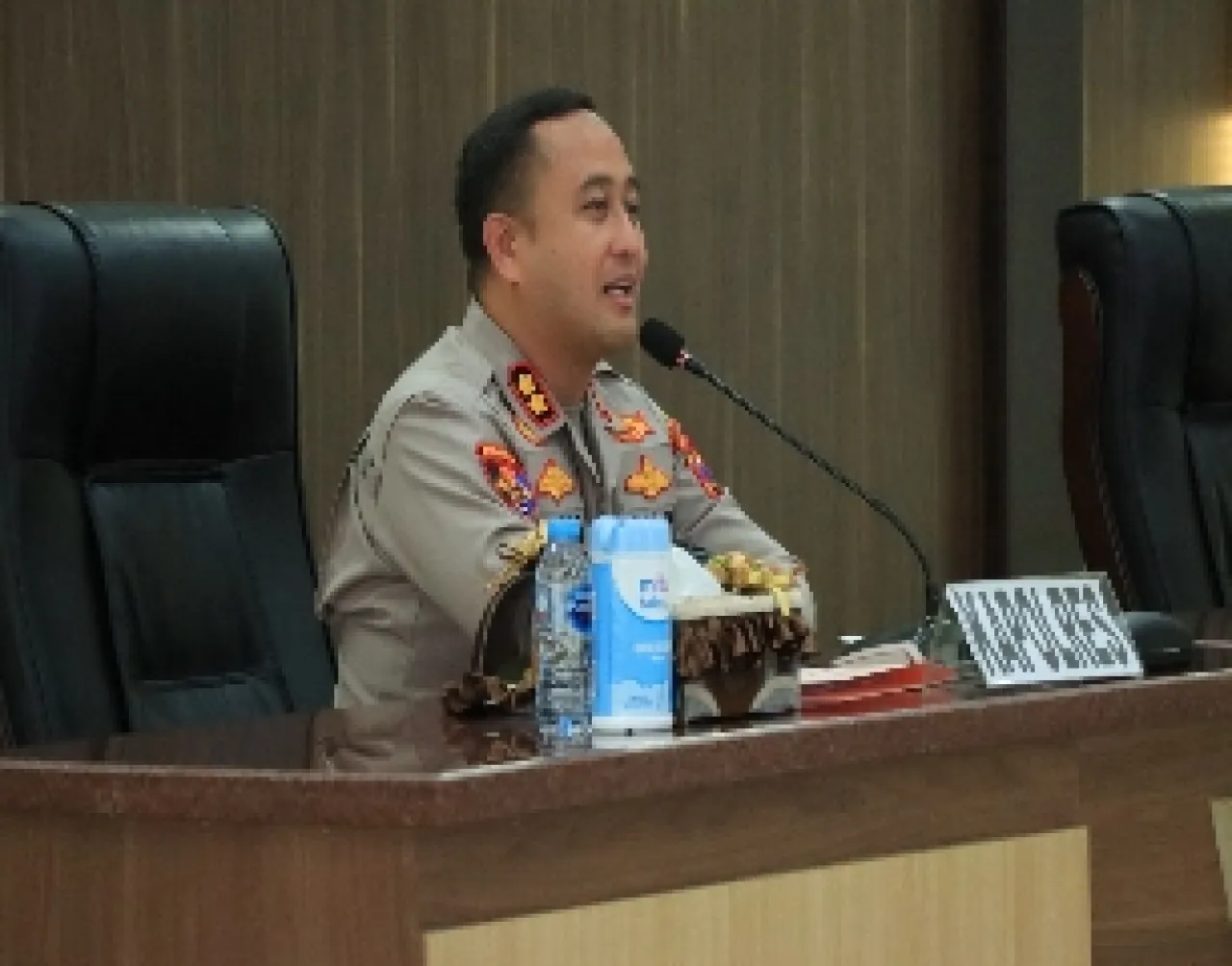 Kapolres Gresik Pimpin Commander Wish, Tegaskan Polri Presisi dan Pelayanan Humanis