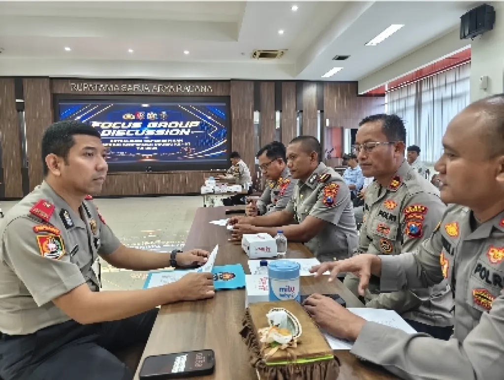 FGD Serdik Sespimmen Polri Digelar di Polres Gresik, Dorong Kepemimpinan Berbasis Data dan Kolaborasi