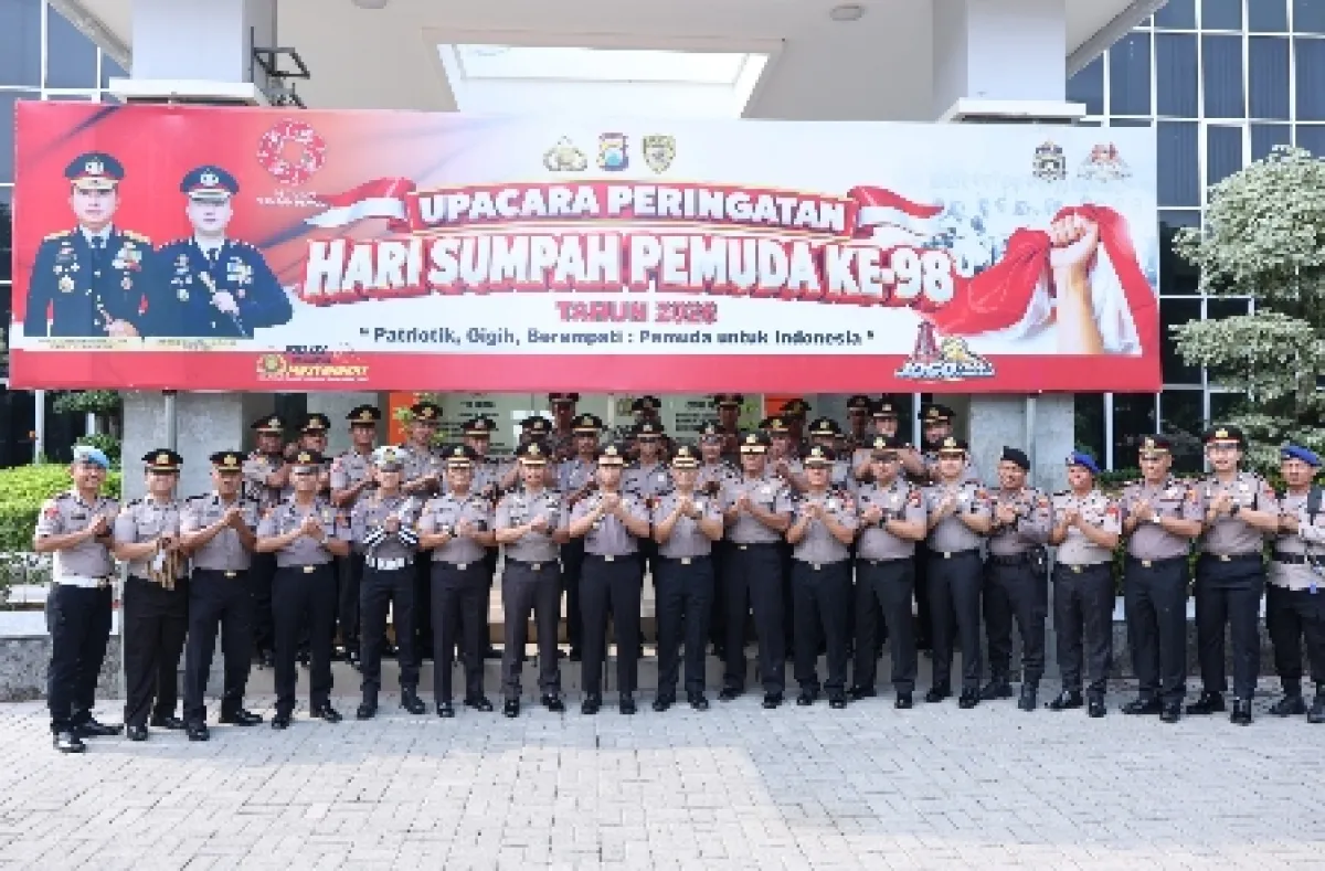 Peringati Hari Sumpah Pemuda ke-98, Kapolres Gresik Tekankan Persatuan dan Karakter Generasi Muda