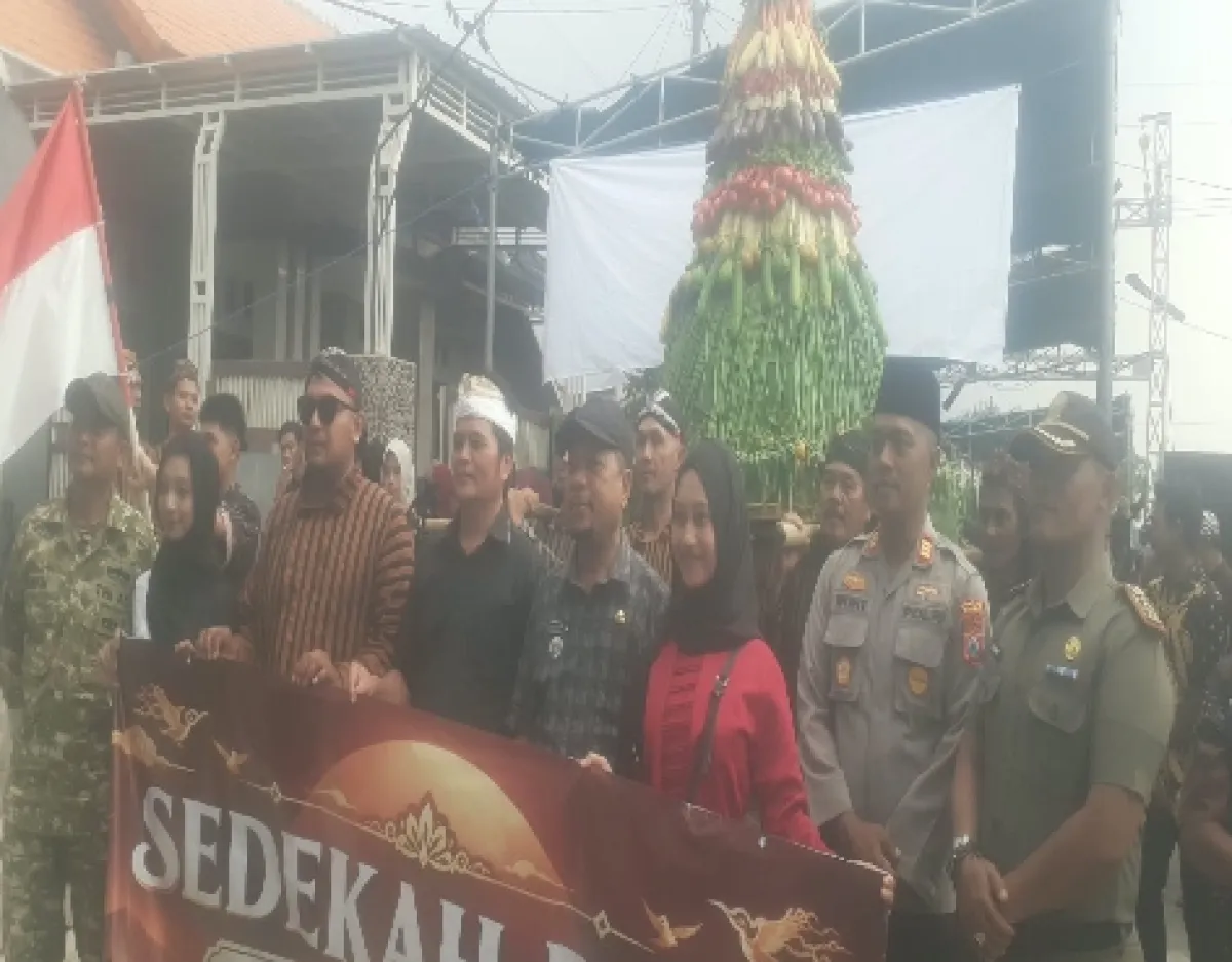 Lestarikan Tradisi Leluhur, Warga Dusun Wahas Gelar Sedekah Bumi Meriah dan Penuh Kebersamaan