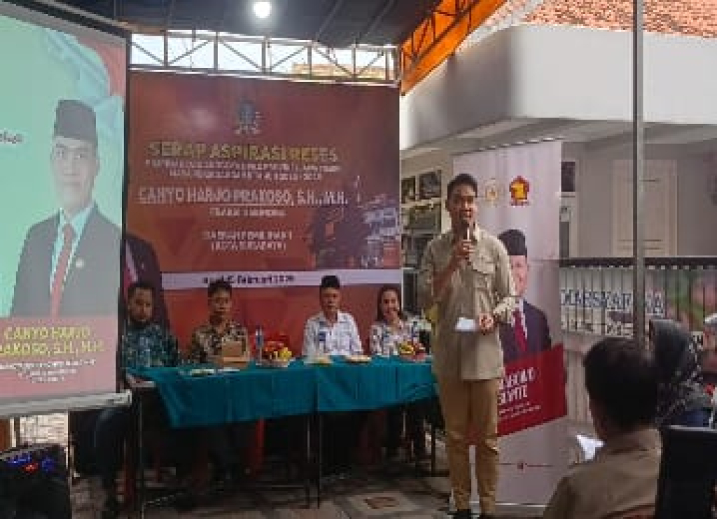 Cahyo Gerindra Reses di Krembangan Bhakti Surabaya, Warga Keluhkan Fasilitas Pendidikan SMA 
