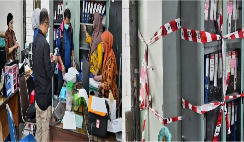 Kejati Jatim Tancap Gas, Usut Dugaan Korupsi KBS, Penyidik Segel Ruang Bagian Keuangan