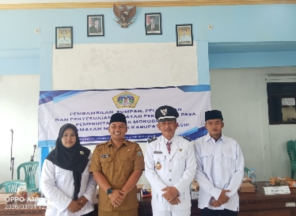 Pemdes Morobakung Lantik dan Mutasi Perangkat Desa, Perkuat Tata Kelola Pemerintahan