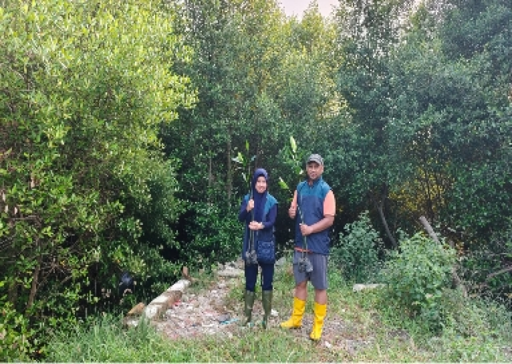Komitmen Pelestarian Lingkungan Pesisir,  PT. TPS Salurkan 3.000 Bibit Mangrove Ditanam di Kawasan Sontoh Laut Surabaya