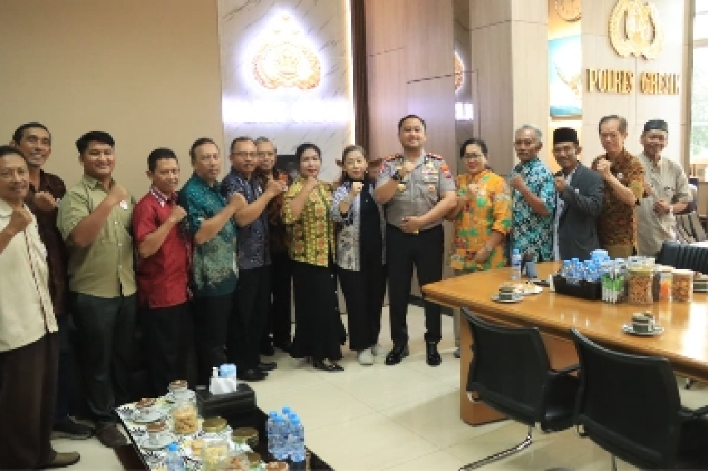 Kapolres Gresik Bersama Formagam Perkuat Sinergi Jaga Toleransi dan Kamtibmas