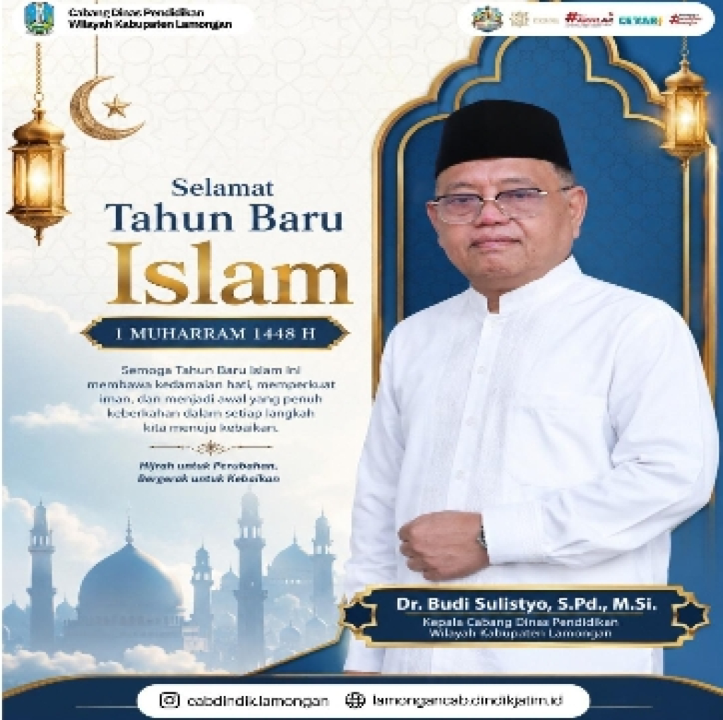 Kacabdin Pendidikan Lamongan Ajak Maknai Tahun Baru Islam sebagai Momentum Hijrah dan Perubahan