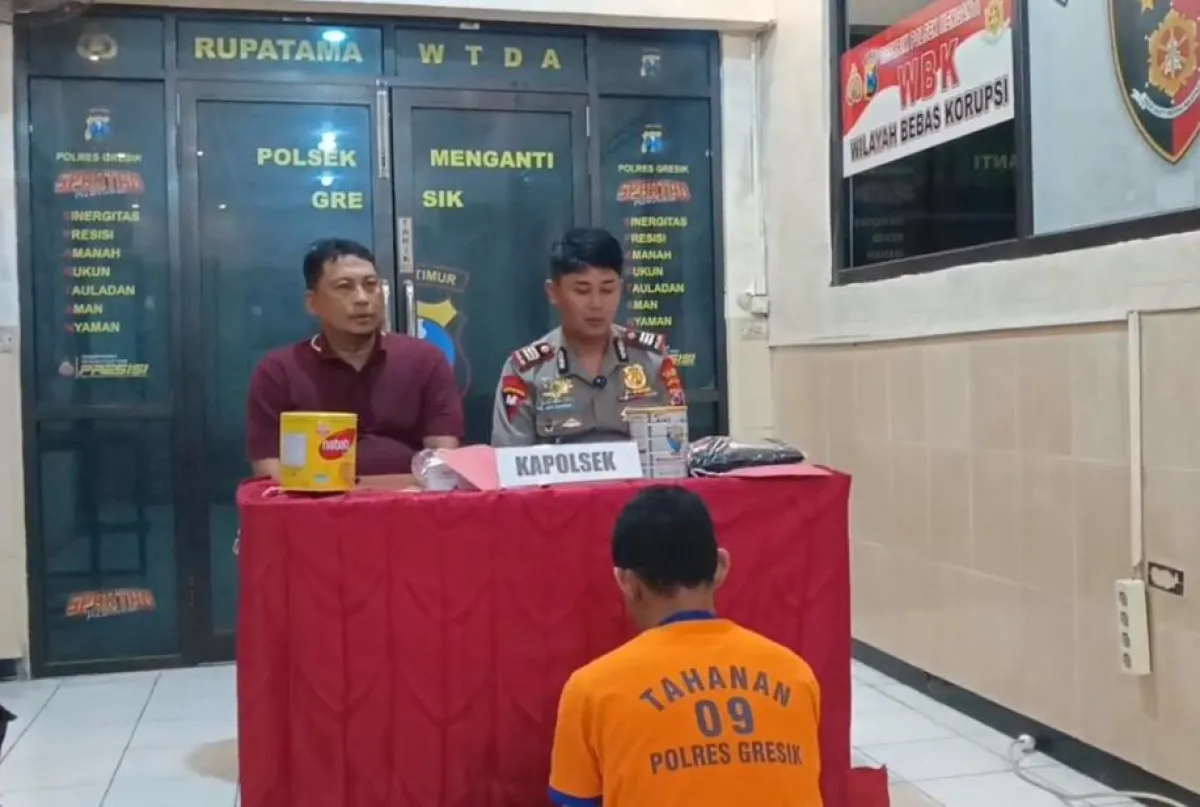 Residivis Bobol Toko Bangunan di Menganti, Uang Tunai Rp40 Juta Raib