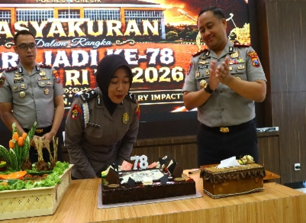 HUT Polwan ke-78, Kapolres Gresik Tekankan Profesionalisme dan Etika Bermedia Sosial