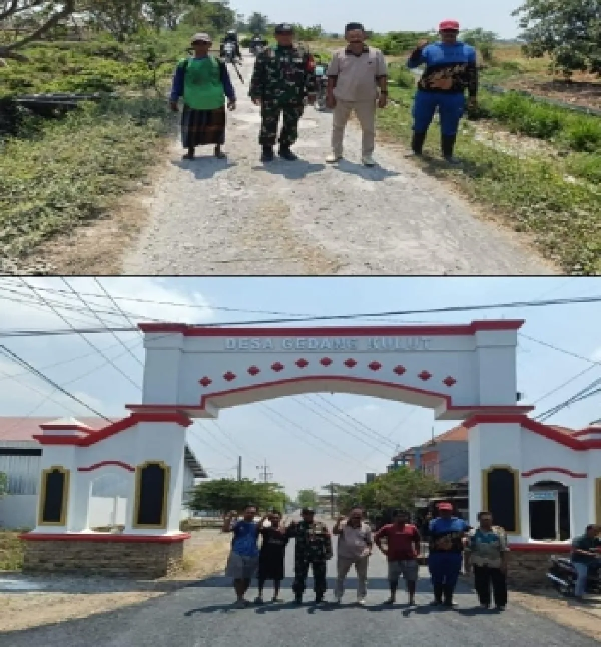 Jalan Kabupaten Gedangkulut–Padeg Rusak 1,5 Kilometer, Warga Desak Pemkab Gresik Segera Bertindak