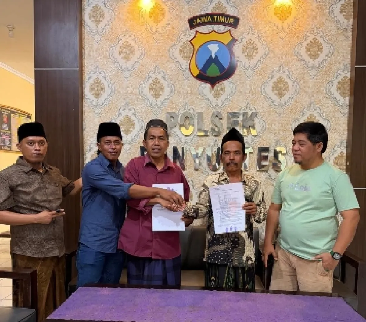 Kasus Penganiayaan pada Warga Desa Tlagah Berakhir Damai di Polsek Banyuates 