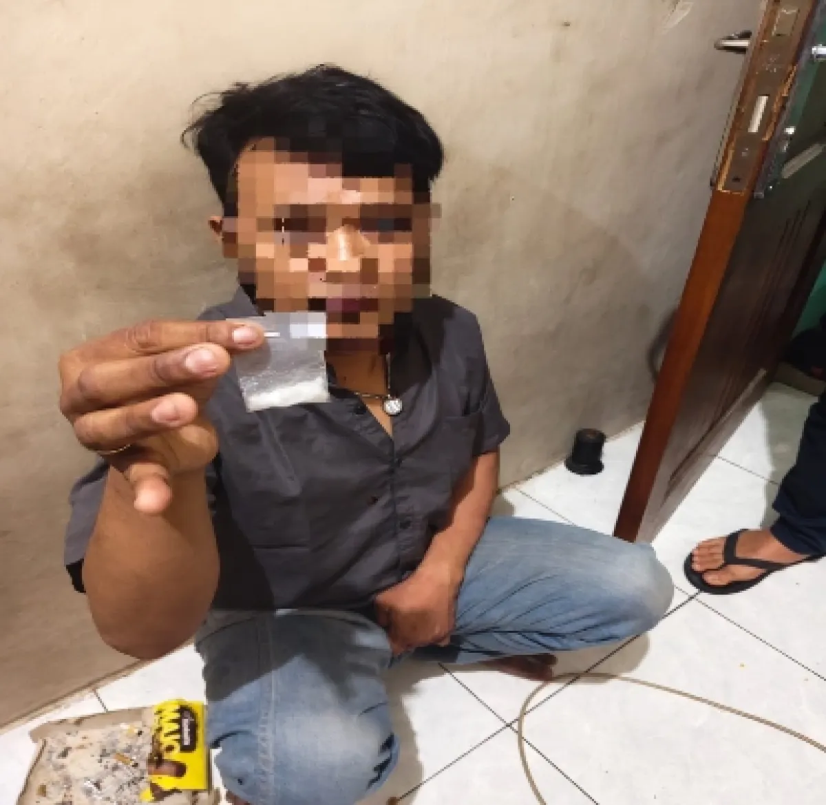 Lapor Cak Rama Bongkar Peredaran Sabu di Kebomas, Tiga Tersangka Diamankan