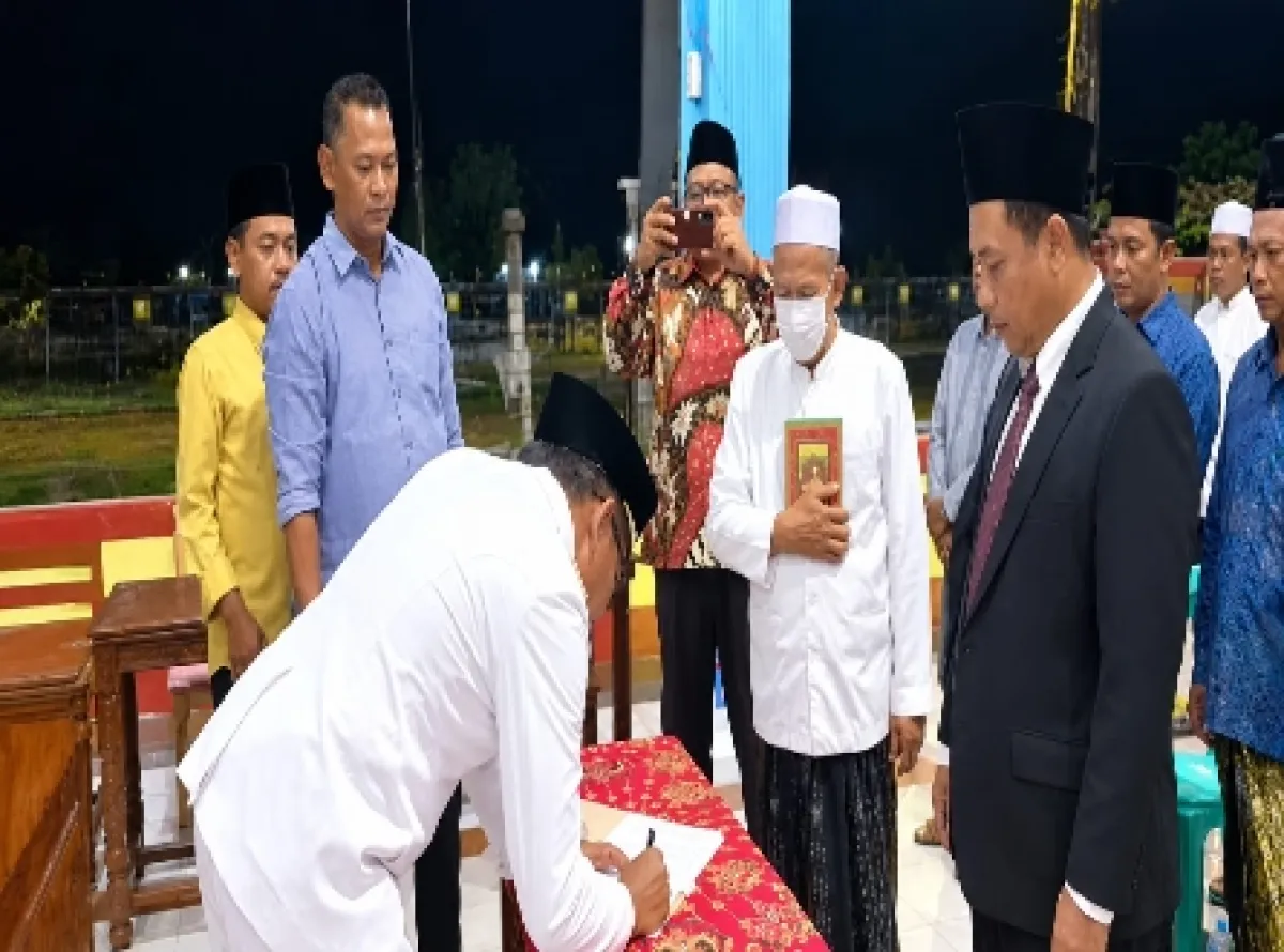 Pengambilan Sumpah Jabatan Perangkat Desa Pundut Trate Berlangsung Lancar, Kades Tekankan Sinergi dalam Pelayanan Publik