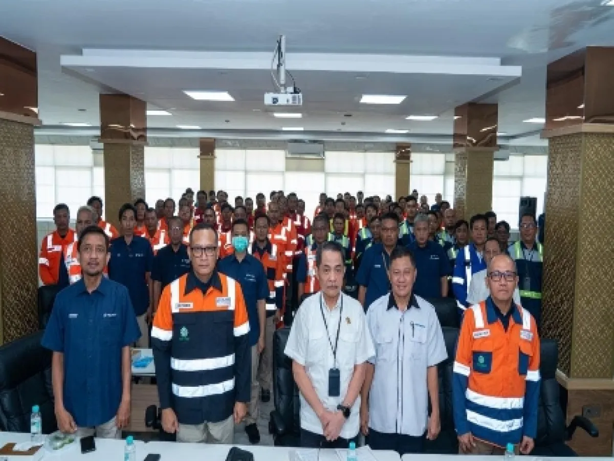 TPS Perkuat Budaya Keselamatan Kerja Melalui Safety Stand Down Bersama Stakeholder Pelabuhan