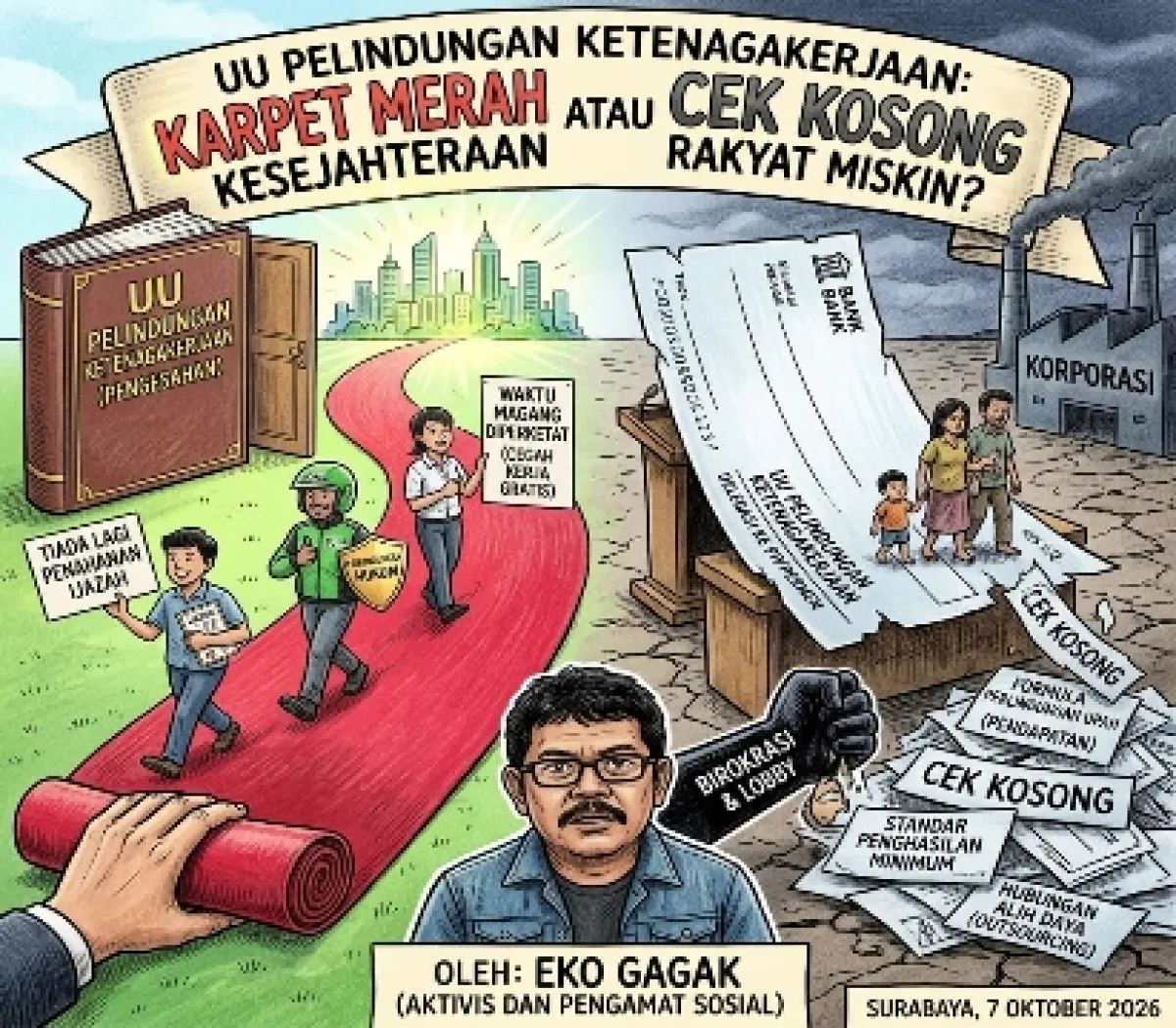 UU Pelindungan Ketenagakerjaan Baru: Reformasi Nyata atau Sekadar Ganti Kemasan?