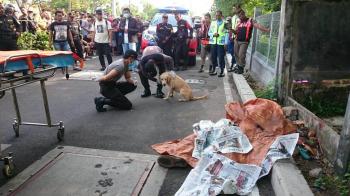 Diduga Korban Perampokan, Ditemukan Mayat Tergeletak di Jalan Larangan 