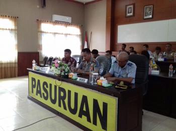 Sosialisasikan Permenhub RI No. PM 32 tahun 2016, Kapolri Vidcon Dengan Kapolres Pasuruan 