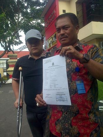 Merasa Adiknya Tidak Bersalah, Eric Laporkan Balik Andrias