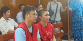 Pasutri "Sabu" Andi Hadinoto, 24, dan Angella Prisilia Sumampouw, 24 Divonis 4,3 Tahun