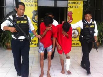 2 KALI BERAKSI, DUA PELAKU PENCURIAN DITEMBAK UNIT TIM ANTI BANDIT