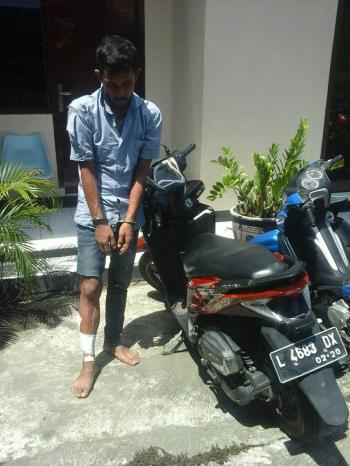 Berusaha Kabur, Pelaku Curanmor Ditembak.