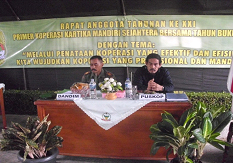 RAT KE XXI TB 2011 PRIMER KOPERASI KARTIKA MANDIRI  SEJAHTERA BERSAMA