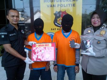 Pengedar Shabu Sawah Pulo di Grebek Polrestabs Surabaya