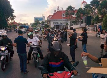 Indahnya Kebersamaan, Wartawan Kriminal Surabaya Berbuka Bersama "1000 Orang"